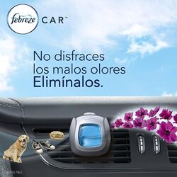 Febreze Car Air Freshener 5 Count - Ocean, Original, Moonlight Breeze, Linen & Sky And Platinum Ice